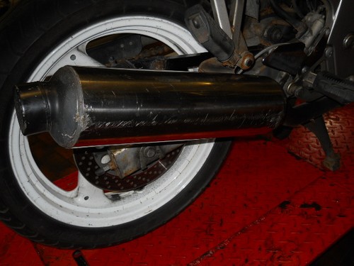 Gs500e auspuffanlage - gs500e,