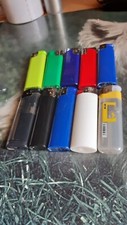 10 Feuerzeuge wiederauffüllbar  Mehrwegfeuerzeug neu