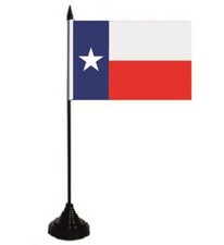 Tischflagge Texas Tischfahne