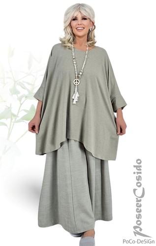 Lagenlook tunika long shirt - lagenlook,