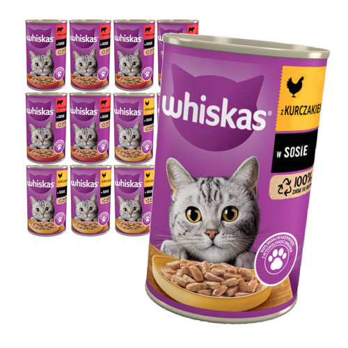 Whiskas adult dose 12x400g - whiskas,