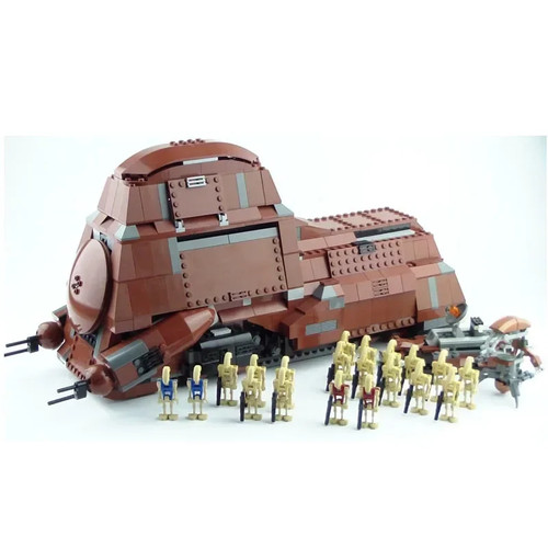Star wars moc trade federation - moc,