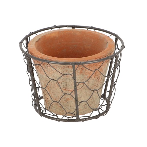 8cm hoch aged terracotta - aged,