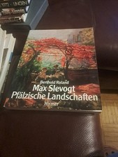 MAX SLEVOGT, Pfälzische Landschaften, Berthold Roland, 1991, Villa Ludwigshöhe
