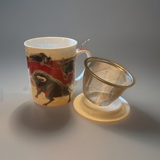 Teetasse / 3-teilig /