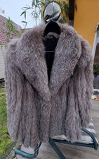 Silberfuchs Jacke Echtpelz Gr
