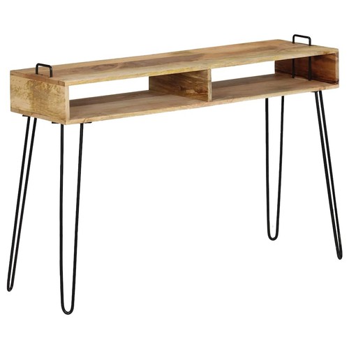 Konsolentisch mangoholz massiv - konsolentisch,