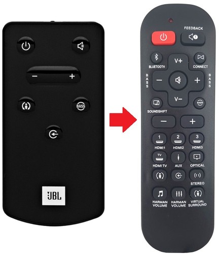 Ersatz fernbedienung für jbl - ersatz,