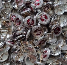 10x DDR NVA Mützenkokarde -