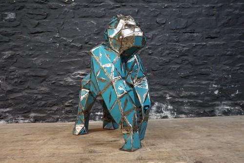 Handgefertigte metallskulptur - handgefertigte,