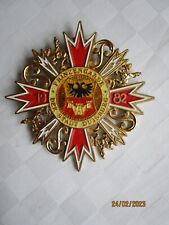 Duisburg v 1982 Karnevalsorden Fasching Fastnacht Emaille Prinzengarde Adler