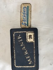 Aus einer Auflösung 2 alte Blechdosen als Konvolut (Mekanik & Saridon)