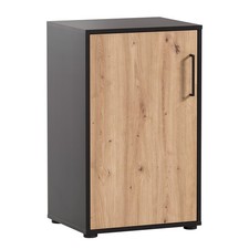 Aktenschrank - schwarz matt -