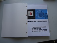IHC Werkstatthandbuch Motor