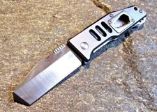 Sanrenmu 7046 LTX-LK Silber Tanto 8Cr13MoV Rettungsmesser EDC Outdoor 