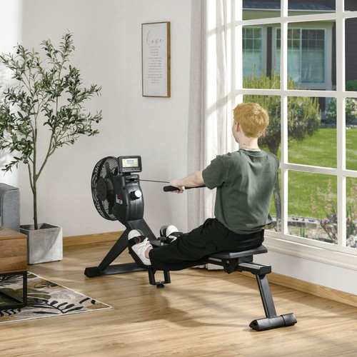 Homcom rudergerät rudersitz - rudergerät,