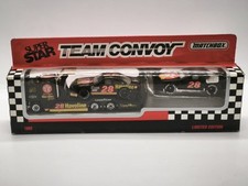 SUPER STAR TEAM CONVOY KENWORTH TRANSPORTER +NASCAR HAVOLINE MATCHBOX CONVOY OVP