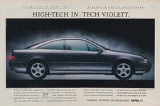 Opel calibra advertising - opel,