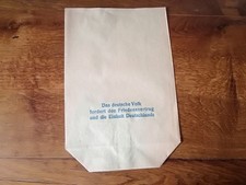 DDR Vintage Gemüse Tüte Verpackung Papier HO Konsum Ostalgie 60er 17 x 26 cm