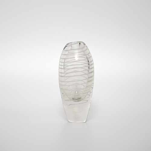 Vintage swirl glas vase wohl - swirl,