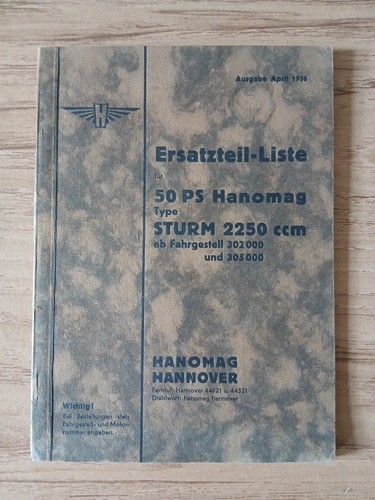 Hanomag sturm oldtimer - "sturm",