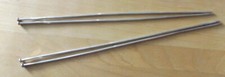 2 x Stricknadeln, INOX Metall