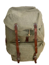 original Schweizer Armee Rucksack 1963 Sattlerarbeit Vintage Bagpack Swiss Army