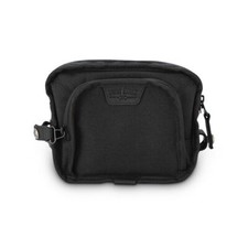 Burly Voyager Lenkertasche, Schwarz, für Harley-Davidson