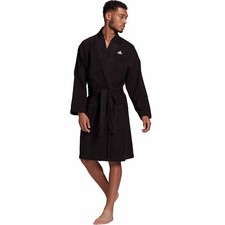 adidas Performance Value Bathrobe Bademantel Morgenmantel ohne Kapuze