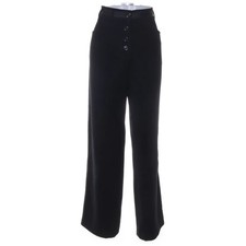 Kathleen Madden, Stoffhose, Größe: L, Schwarz, Polyester, Einfarbig, Damen #Hoi