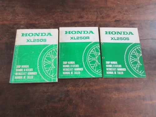 Honda xl250s xl250r shop - xl250s,