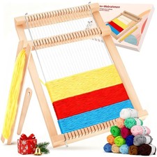 Webrahmen Kinder,Holz Webstuhl