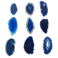 Achatscheiben bunt Länge je