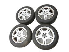 4x Kompletträder Alu Winterreifen 225/55R17 5X112 5.7-8.1mm für S-Kl. W220 S350