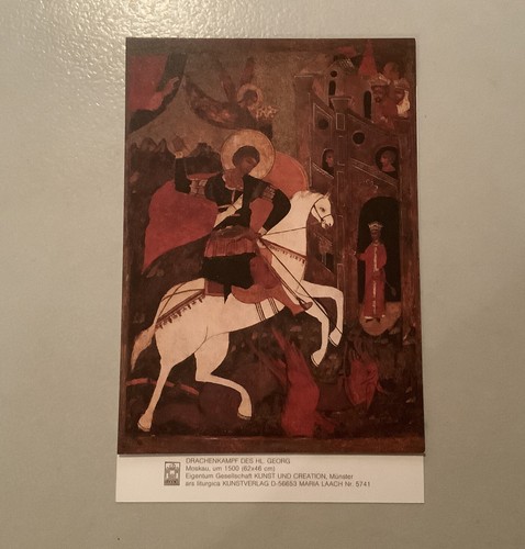 Postkarte sankt georg - sankt,