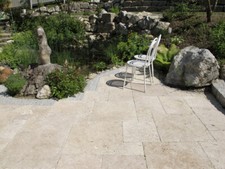 Travertin Terrassenplatten