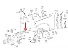 MB S W222 vorne rechts