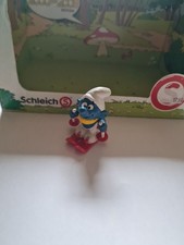Schlümpfe Schlumpf - Skifahrer