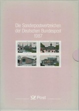 Jahrbuch 1987 mit allen postfrischen Biefmarken und Blocks
