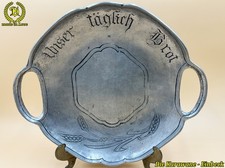 Vintage Antike Zinn Schale