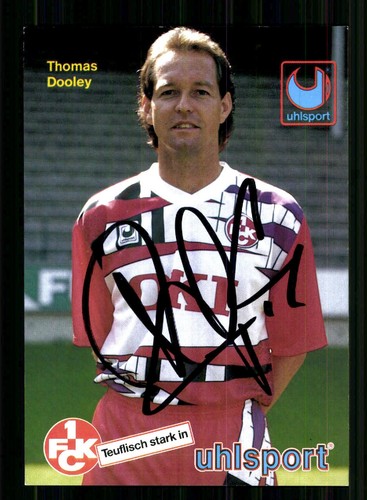 Thomas dooley autogrammkarte - thomas, 1