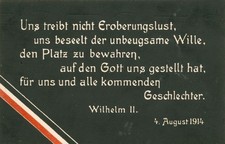 Kaiser  Wilhelm II. im August