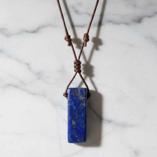 Lapislazuli halskette - halskette,