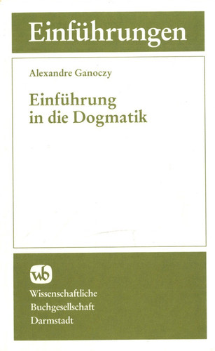Einführung die dogmatik - in,