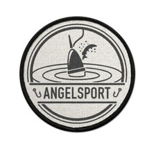 Patch 90mm Angelsport Angler Fisherman Leidenschaft Köder Wasser Fisch #25646