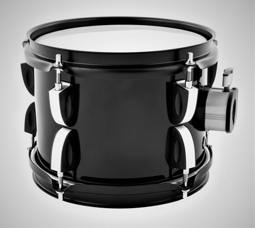 Zoll tom drum black - 8",