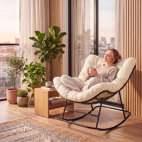 Schaukelsessel papasan - schaukelsessel,