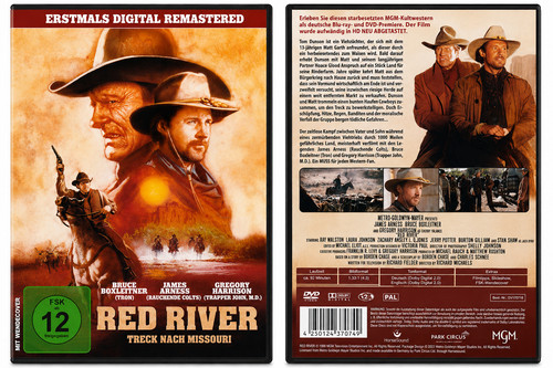 Western dvd red river - western,