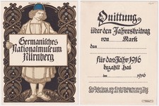 Rudolf Schiestl - Quittung