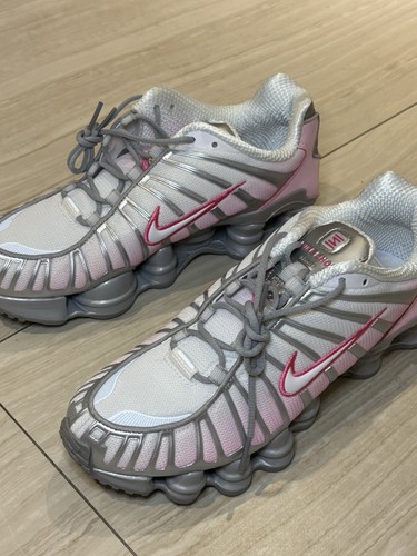 Nike shox pink and white - tl,